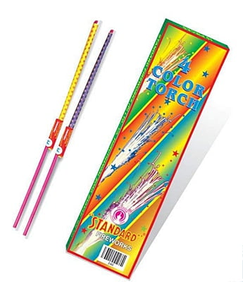 4 COLOUR TORCHES (10PCS)