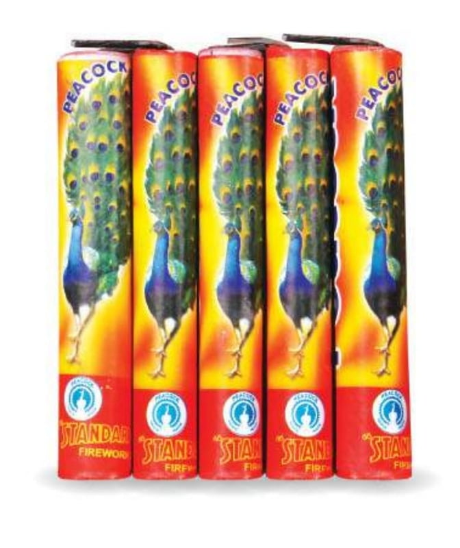9CM PEACOCK (5PCS) 9CM PEACOCK (5PCS)
