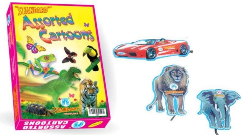 ASSORTED CARTOONS (10PCS) ASSORTED CARTOONS (10PCS)