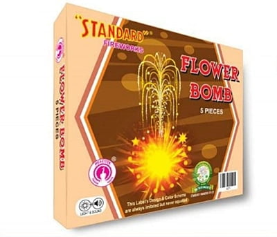 FLOWER BOMB (GANGA JAMUNA)(5PCS)