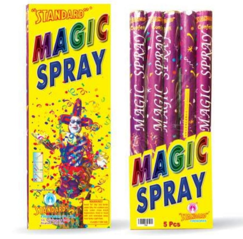 MAGIC SPRAY CONFETTI (5PCS) MAGIC SPRAY CONFETTI (5PCS)