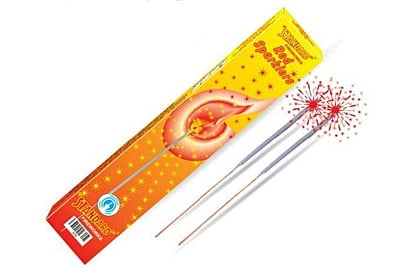 RED SPARKLERS 15CM(10PCS)