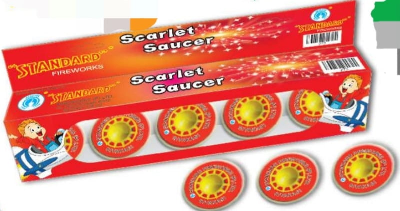 SCARLET SAUCER(5PCS) SCARLET SAUCER(5PCS)