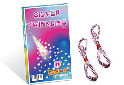 SILVER TWINKLINGS 60CM(10PCS)