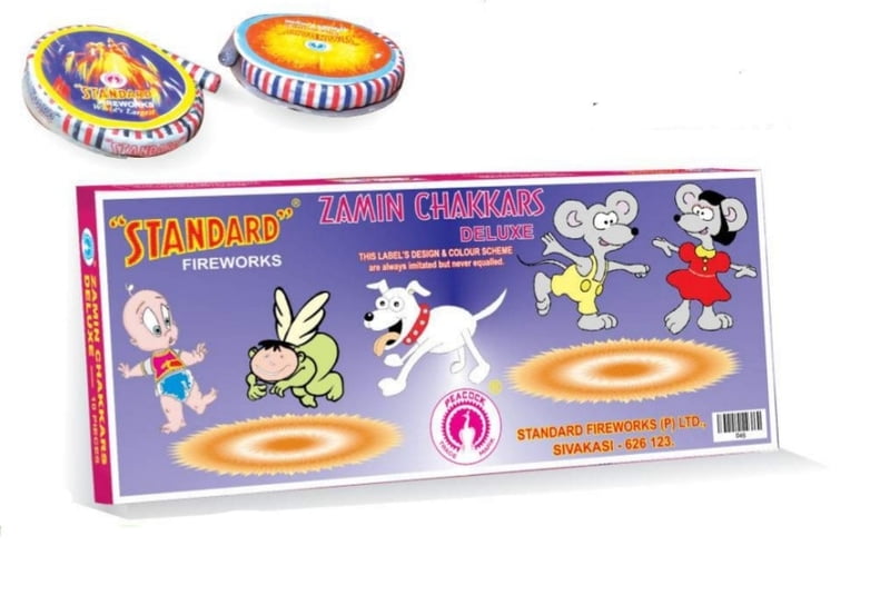 ZAMIN CHAKKARS DELUXE (10PCS) ZAMIN CHAKKARS DELUXE (10PCS)